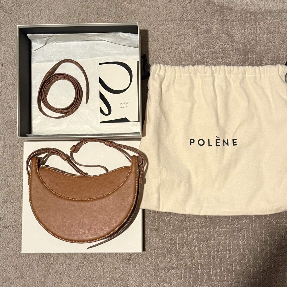 Polene Numero Dix in Textured Camel